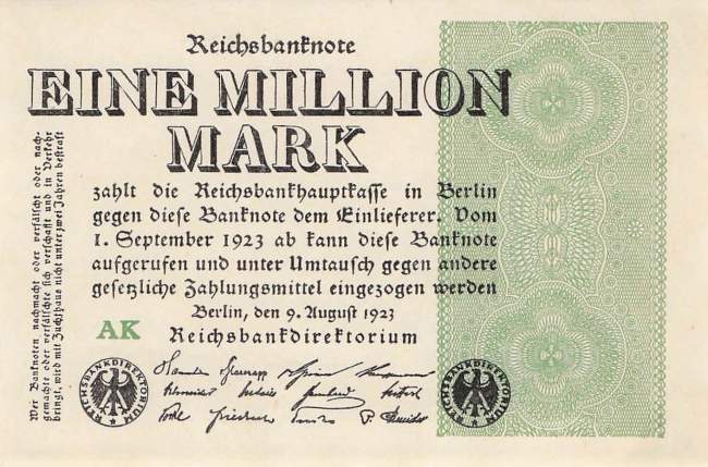 1 Million Mark 1923 ro.101a AK